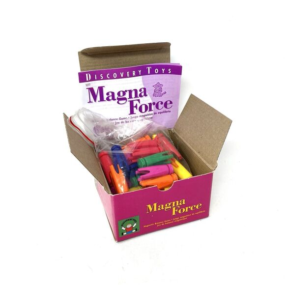 Discovery Toys MAGNA FORCE Vintage Magnetic Balance Game Eye Hand Coordination - Picture 1 of 4